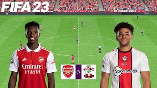 Arsenal vs Southampton - Premier League 22/23 - PS5 Gameplay