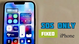 How to Turn Off SOS Only on iPhone | Fix Signal Dropping | No Service