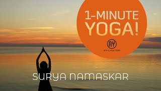 One-Minute Yoga | Surya Namaskar | Atma Yoga Shala