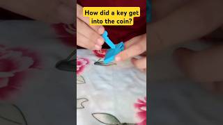 How did a key get into the coin? #shorts #short #magic #ytshorts  #viralshorts #usa