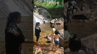 Aruvikkuzhy Waterfalls #Family #fun #youtube #youtubeshorts 🥰