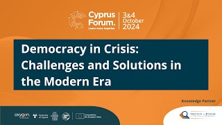 CF 2024 | Democracy in Crisis: Challenges and Solutions in the Modern Era