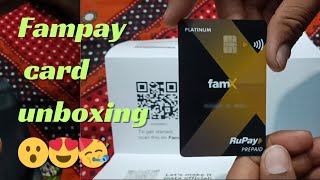 Fampay card unboxing 2024, full detailed review #fampayapp #fampaycard #fampay #unboxing #review