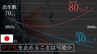 日本の少子化を止めることは可能か【少子化の原因，対策・人口減少】