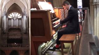 Grandes Orgues Ste-Clotilde Paris Offertoire Improvisé par Olivier Penin 2014-6