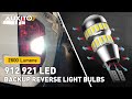 AUXITO 6000K White 2600 Lumens T15/921/912 LED Bulbs for Backup Reverse Light Bulbs, 4014 42-SMD