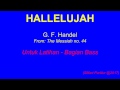 HALELUYA G. F. HANDEL - BASS – Berkas Untuk Latihan Paduan Suara