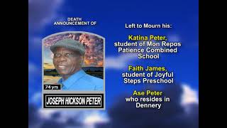 Joseph Hickson Peter long