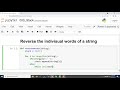 EP07 - Python Stack - Reverse the individual words in a string containing spaces