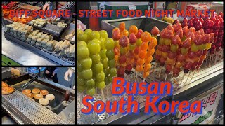 BIFF Square Night Market - Busan South Korea - Delicious Food