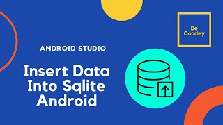 How to insert data into sqlite database in Android studio.