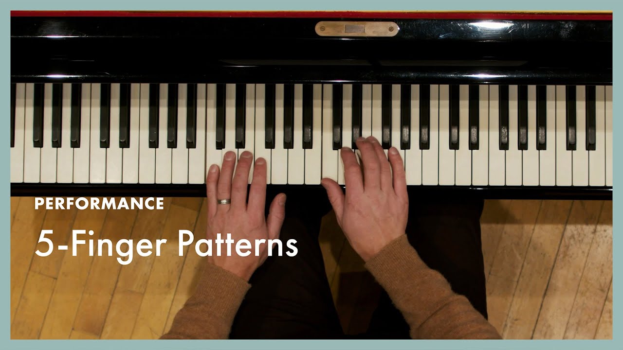 Introduction To 5 Finger Patterns Page 4 Literature For The Piano