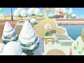 【あつ森】湖に浮かぶ風景作り～landscape floating on the lake～【マイデザなし】～animal crossing ～with english subtitles