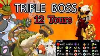 TRIPLE BOSS / solotage 12 Tours - [Dofus Touch]