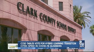 Local parents react as CCSD tables hybrid learning transition