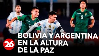 La Argentina de Lionel Messi enfrentará a Bolivia en la altura de La Paz