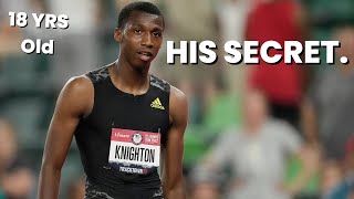 How This KID is BREAKING Usain Bolt's Records | Erryion Knighton's 18 yr old | 19.49