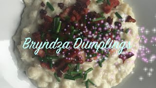 Bryndza Dumplings