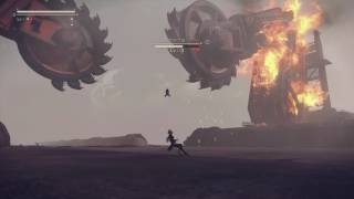 【NieR:Automata DEMO】【素手\u0026全敵撃破縛り】難易度 very hard パート5