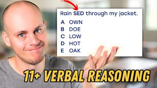 11+ Verbal Reasoning Guide: 'Three Consecutive Letters' Made EASY