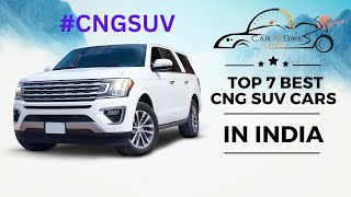 Top 7 Best CNG SUV Cars in India 2024 | Best CNG Cars in India 2024 #suvcars #cngcars