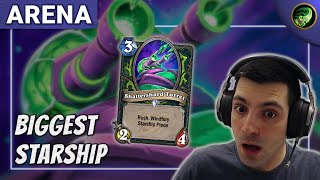 Building The Biggest Starship | 12 Win Demon Hunter Hearthstone Arena