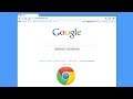 How to set / restore Google as your homepage tutorial (Chrome)