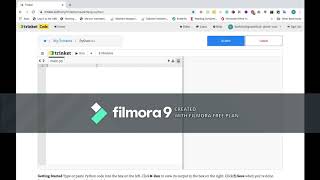 PYTHON TUTORIAL 1.1(TRINKET)