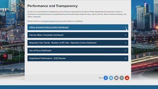 Aurora Police to launch transparency portal, meeting a key requirement of the consent decree