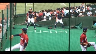 [西武] 平井克典 \u0026 武隈祥太 ブルペン投球練習