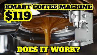 How to Make Good Coffee for Just $119? Kmart Machine Tested!