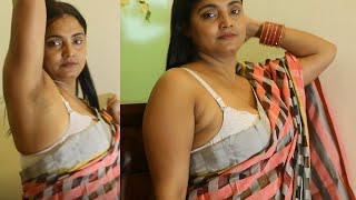 Saree lover | Saree fashion new style | Low hip saree | Bong sundori | Bong model sneha beauty