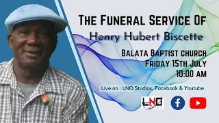 The Funeral Service of Henry Hubert Biscette