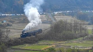 飯山線 SL飯山線ロマン4号 9124レ C11325＋旧客 2016.11.20