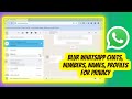 How to Blur/Hide Chats, Profile Pictures and Messages on WhatsApp Web at a Public Place?
