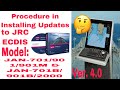 Installing Update to JRC ECDIS Model: JAN-701/901/901M | RTV