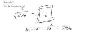 Technology MAP 117 Square Root