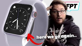 Apple Watch Series 8 - HERE YOU GO! Redesign, flat sides! EXCLUSIVE RENDERS!