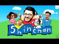 ShinChan - Indian Meme Version 🎧 : ft. Hindustani Bhau | CarryMinati |CID Memes | Trending Memes 🔥