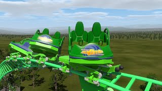 SERPENT - Maurer Rides Spinning Coaster - No Limits 2