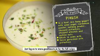 Piyush: A Rich Creamy Drink That Beats The Heat!