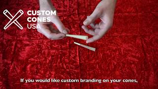 Pre-Rolled Cones - 98mm Brown Pre-Roll Cones | Custom Cones USA