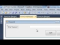 Visual Basic Tutorial 5 - How to Make a Login System with Password Hint