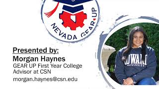 CSN College Application - Nevada GEAR UP