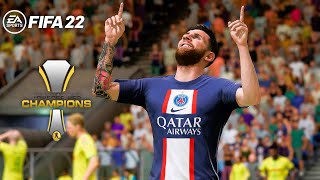 LIONEL MESSI vs Nantes | 2022 Trophee des Champions Final - FIFA 22