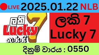 Lucky 7 No 0550 2025.01.22 Lottery Results Lotherai dinum anka 0550 NLB Jayaking Show