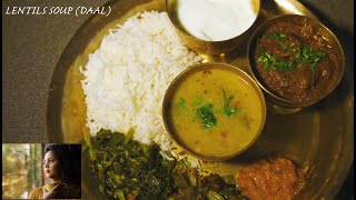 LENTILS SOUP | DAAL | INDIAN NEPALI STYLE