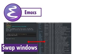 Swap windows easily in Emacs