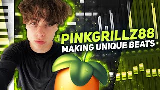 PINKGRILLZ88 MAKING UNIQUE BEATS FROM SCRATCH 🥵🔥