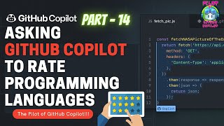 Asking GitHub copilot to rate programming languages #shorts #githubcopilot #ai #nocode #vscode